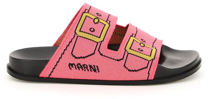 Marni Slides | Shop the world's largest collection of fashion 