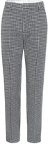 Thumbnail for your product : AMI Paris Houndstooth wool-blend pants