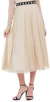 Thumbnail for your product : Juicy Couture Lurex Jersey Pleated Skirt