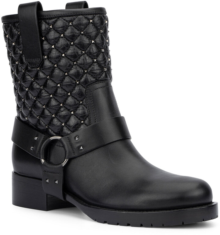 studded spike boots