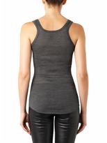 Thumbnail for your product : Isabel Marant Ribbed silk-jersey tank top
