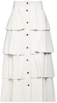 Biancoghiaccio Midi skirt