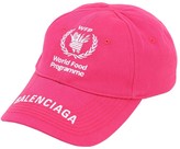 Thumbnail for your product : Balenciaga Wfp Print Cotton Baseball Hat