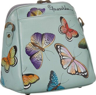Anuschka Zip Around Travel Organizer - 668 (Butterfly Heaven) Handbags
