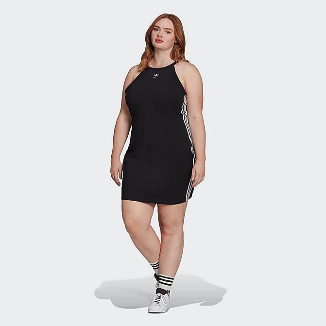 adidas Women's Adicolor Classics Tight Summer Dress (Plus Size) - ShopStyle