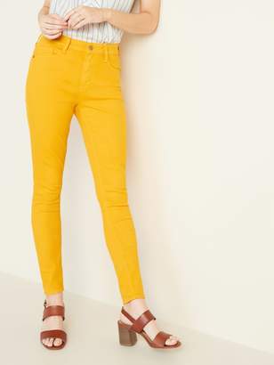 Old Navy Mid-Rise Rockstar Super Skinny Pop-Color Jeans for Women