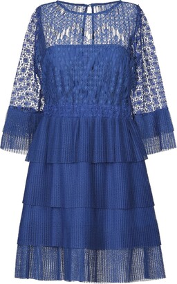 Just Cavalli Mini Dress Bright Blue