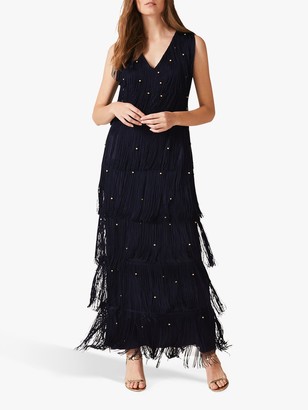 phase eight katie fringe dress