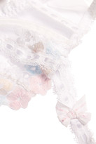 Thumbnail for your product : Agent Provocateur Petunia embroidered tulle balconette bra