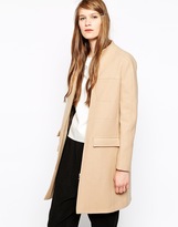 Thumbnail for your product : See by Chloe Collarless Double Pocket Coat