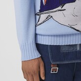 Thumbnail for your product : Burberry arine Sketch Intarsia Wool Sweater