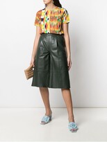 Thumbnail for your product : Céline Pre-Owned abstract print T-shirt