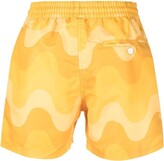 Thumbnail for your product : Frescobol Carioca Abstract-Print Swim Shorts