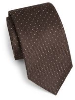Thumbnail for your product : Saks Fifth Avenue Micro Dot Silk Tie