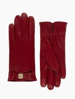 Thumbnail for your product : Kate Spade Leather gloves bow gloves