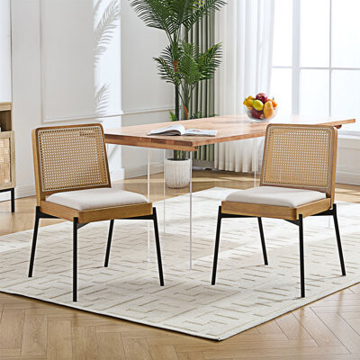 George Oliver Upholstery Dining Chairs Side Chairs Set Of 2