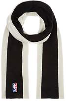 Thumbnail for your product : The Elder Statesman X NBA X NBA WOMEN'S BROOKLYN NETS CASHMERE REVERSIBLE SCARF