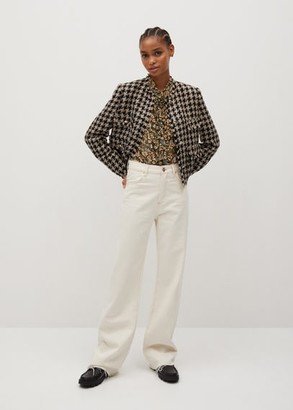 MANGO Pocket tweed jacket - ShopStyle
