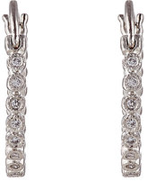 Thumbnail for your product : Cathy Waterman Women's White Diamond Circle Hoops