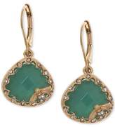 Thumbnail for your product : lonna & lilly Gold-Tone Pavé & Colored Stone Bee Drop Earrings