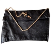 Thumbnail for your product : Cesare Paciotti Black Leather Clutch bag
