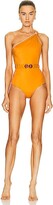 Thumbnail for your product : Johanna Ortiz Native Canoe One Piece Swimsuit in Orange