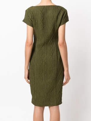 Moschino Boutique textured cable dress