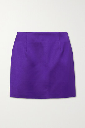 Georgia Alice Power Satin Mini Skirt