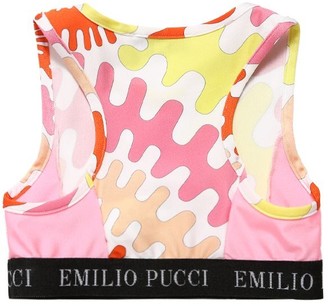 Emilio Pucci Printed Lycra Top