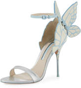 Thumbnail for your product : Sophia Webster Chiara Butterfly Wing Bridal Sandals, Ice