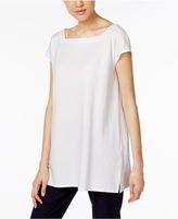 Thumbnail for your product : Eileen Fisher Washable Crepe Tunic, a Macy's Exclusive Style