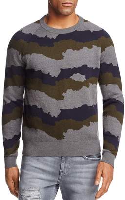 J Brand Quaezar Camo Stripe Sweater - 100% Exclusive