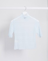 Thumbnail for your product : Monki Eva top in blue