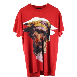 Givenchy Red Cotton T-shirts