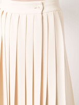 Thumbnail for your product : P.A.R.O.S.H. Asymmetric Pleated Skirt
