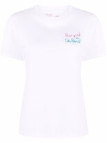Thumbnail for your product : MC2 Saint Barth logo-print short-sleeved T-shirt