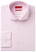 Thumbnail for your product : HUGO BOSS Men's Slim-Fit Pink & Blue Micro Check Dress Shirt
