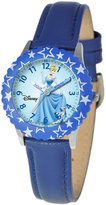 Thumbnail for your product : Disney Watch, Kid's Cinderella Time Teacher Blue Leather Strap 31mm W000047