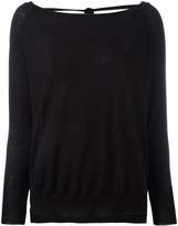 Thumbnail for your product : P.A.R.O.S.H. open-back sweater