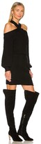 Thumbnail for your product : Line & Dot Ariana Cold Shoulder Sweater Dress