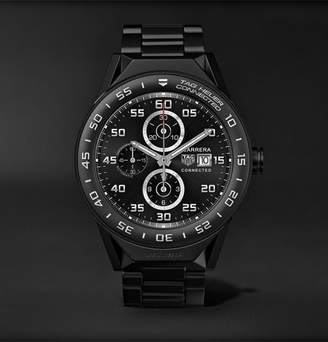 tag heuer sbf8a800111ft6076 connected modular 45 titanium watch