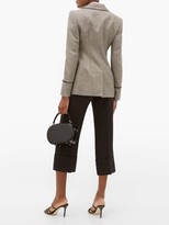 Thumbnail for your product : Peter Pilotto Double-breasted Lame-tweed Blazer - Silver Multi