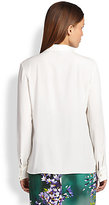 Thumbnail for your product : Escada Stretch Silk Cowl Blouse