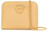 Thumbnail for your product : Ferragamo Pre-Owned ribbed chain clutch