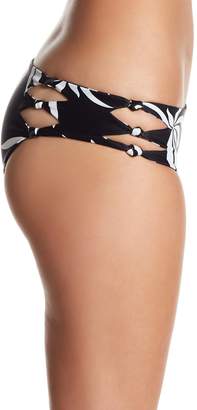 Mikoh Hanalei Cutout Knot Minimal Coverage Bikini Bottom