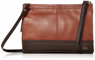 Details about   NWT Sak Ventura Leather Crossbody Shoulder Bag Clutch Cream Light Brown $139