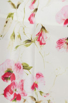 Thumbnail for your product : RED Valentino Floral-print sateen-twill slim-leg pants