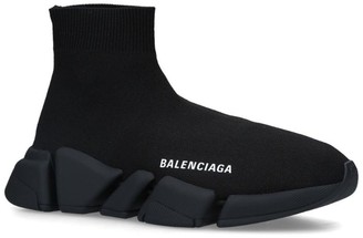 balenciaga knit sneakers womens