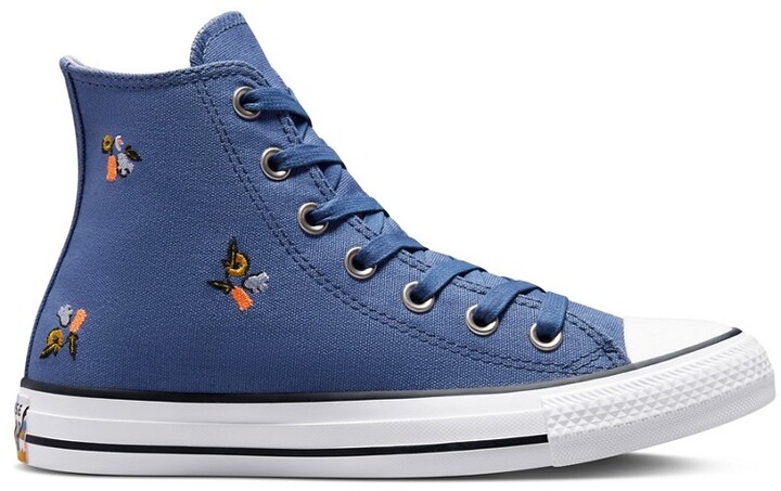 Converse Chuck Taylor All Star Hi Women's History Month washed canvas  sneakers in serene sapphire - ShopStyle