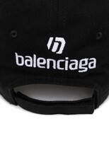 Thumbnail for your product : Balenciaga Logo-Patch Baseball Cap